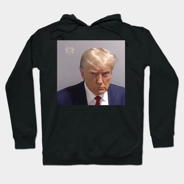 Trump Mugshot Hoodie by ParoTee